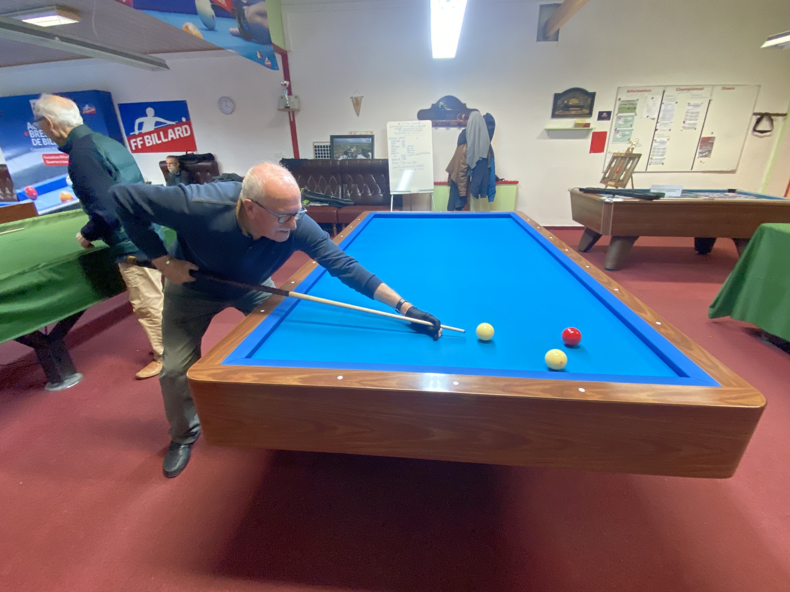 L'école de billard de l'académie prend son envol !