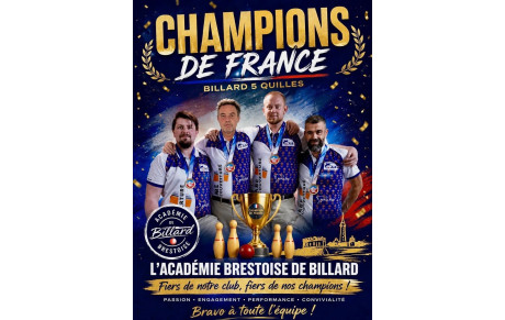 Champion de France 2026  ! Les Pirates à l'abordage de la France !